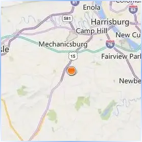 Messiah College Location Map Messiah College Location Map