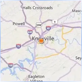 The University of Tennessee Location Map The University of Tennessee Location Map