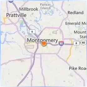 Alabama State University Location Map Alabama State University Location Map