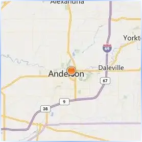 Anderson University Indiana Location Map Anderson University Indiana Location Map