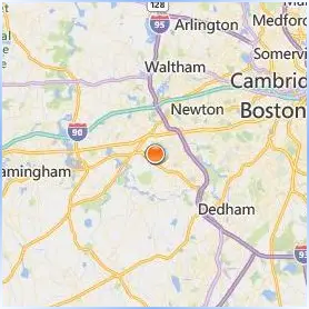 Babson College Location Map Babson College Location Map