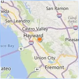 California State University East Bay Location Map California State University East Bay Location Map