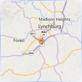 Central Virginia Community College Location Map Central Virginia Community College Location Map