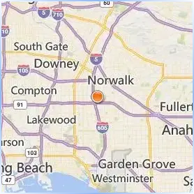 Cerritos College Location Map Cerritos College Location Map