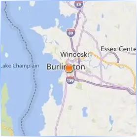 Champlain College Location Map Champlain College Location Map