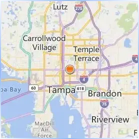 Erwin Technical College Location Map