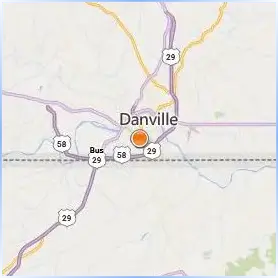 Danville Community College Location Map Danville Community College Location Map