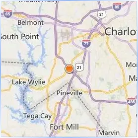 DeVry University North Carolina Location Map DeVry University North Carolina Location Map