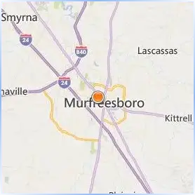 Hussian College Daymar College Murfreesboro Location Map Hussian College Daymar College Murfreesboro Location Map