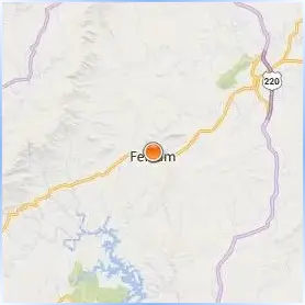 Ferrum College Location Map Ferrum College Location Map