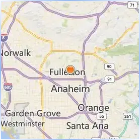 Fullerton College Location Map Fullerton College Location Map