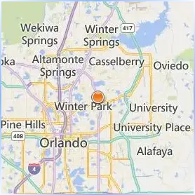 Herzing University Orlando Location Map