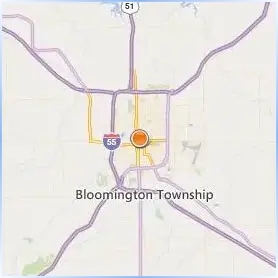 Illinois Wesleyan University Location Map Illinois Wesleyan University Location Map