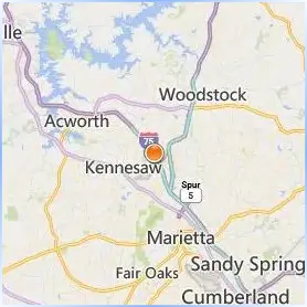 Kennesaw State University Location Map Kennesaw State University Location Map