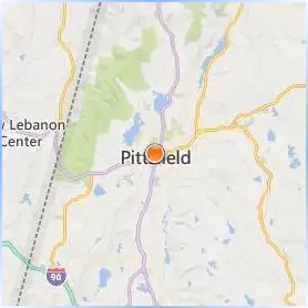 Mildred Elley Pittsfield Location Map Mildred Elley Pittsfield Location Map