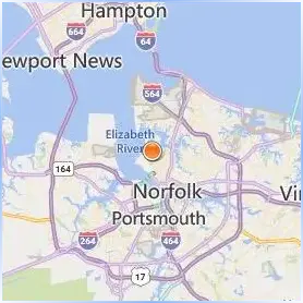 Old Dominion University Location Map Old Dominion University Location Map