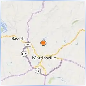 Patrick Henry Community College Location Map Patrick Henry Community College Location Map