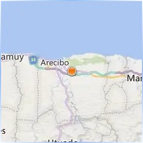 Pontifical Catholic University of Puerto Rico Arecibo Location Map Pontifical Catholic University of Puerto Rico Arecibo Location Map