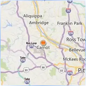 Robert Morris University Location Map Robert Morris University Location Map