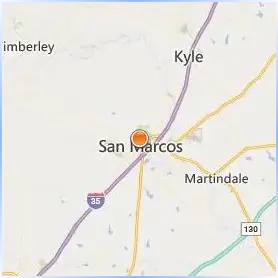 Texas State University Location Map Texas State University Location Map