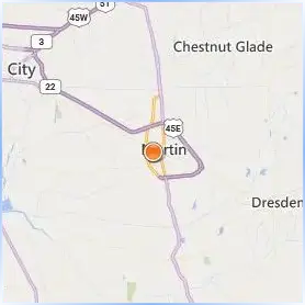 The University of Tennessee Martin Location Map The University of Tennessee Martin Location Map