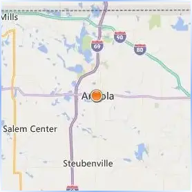Trine University Location Map Trine University Location Map