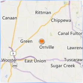 University of Akron Wayne College Location Map University of Akron Wayne College Location Map