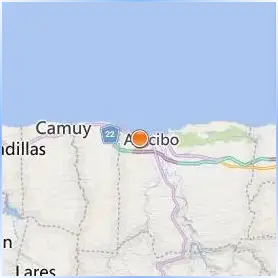 University of Puerto Rico Arecibo Location Map University of Puerto Rico Arecibo Location Map