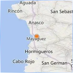 University of Puerto Rico Mayaguez Location Map University of Puerto Rico Mayaguez Location Map