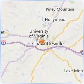 University of Virginia Location Map University of Virginia Location Map