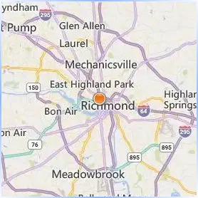 Virginia Commonwealth University Location Map Virginia Commonwealth University Location Map