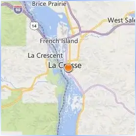 Viterbo University Location Map