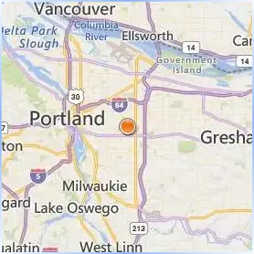 Warner Pacific University Professional and Graduate Studies Location Map
